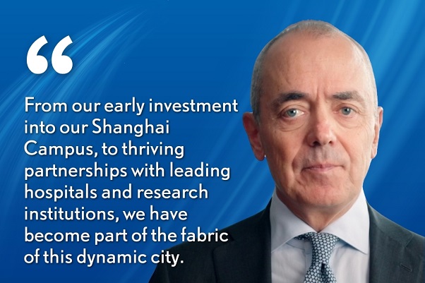 Président du Conseil d'administration de Novartis AG : Shanghai se distingue vraiment sur la scène mondiale