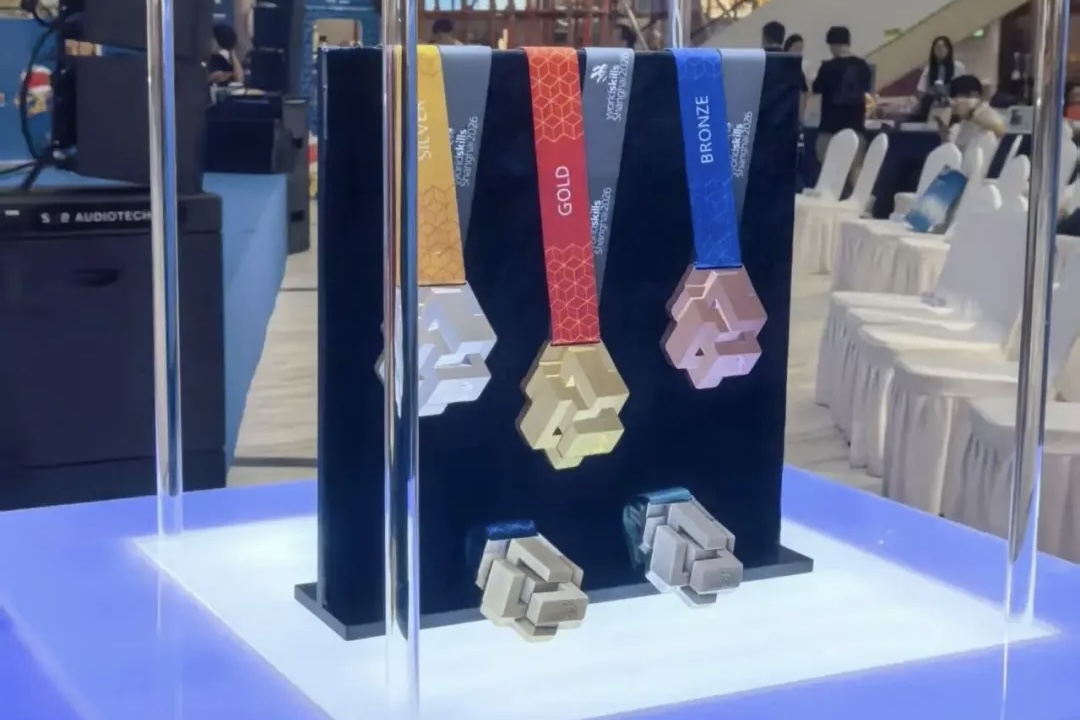 Les médailles de la 48ᵉ WSC à Shanghai : fusion du savoir-faire artisanal chinois et de l'identité de Shanghai