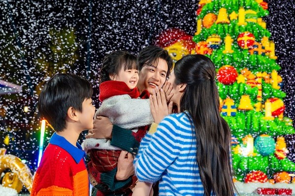 Début des activités hivernales « Vacances Brique-Taculaires » au parc LEGOLAND Shanghai