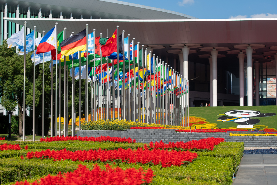 Plan des stands pour la 8ᵉ édition de la CIIE