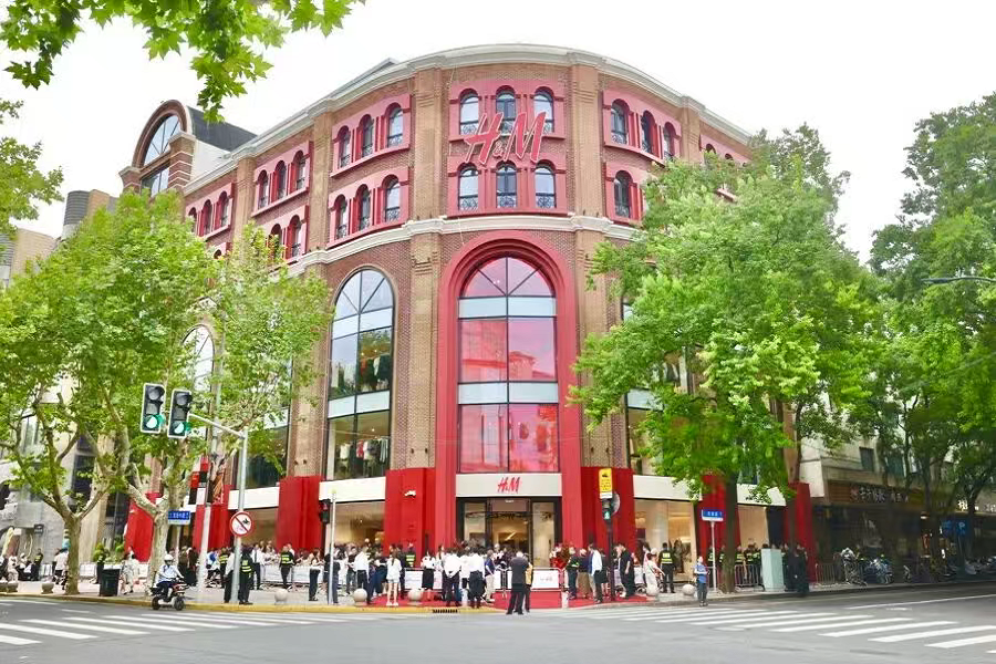 Le retour à la mode de H&M met en lumière l'essor du commerce de détail à Shanghai