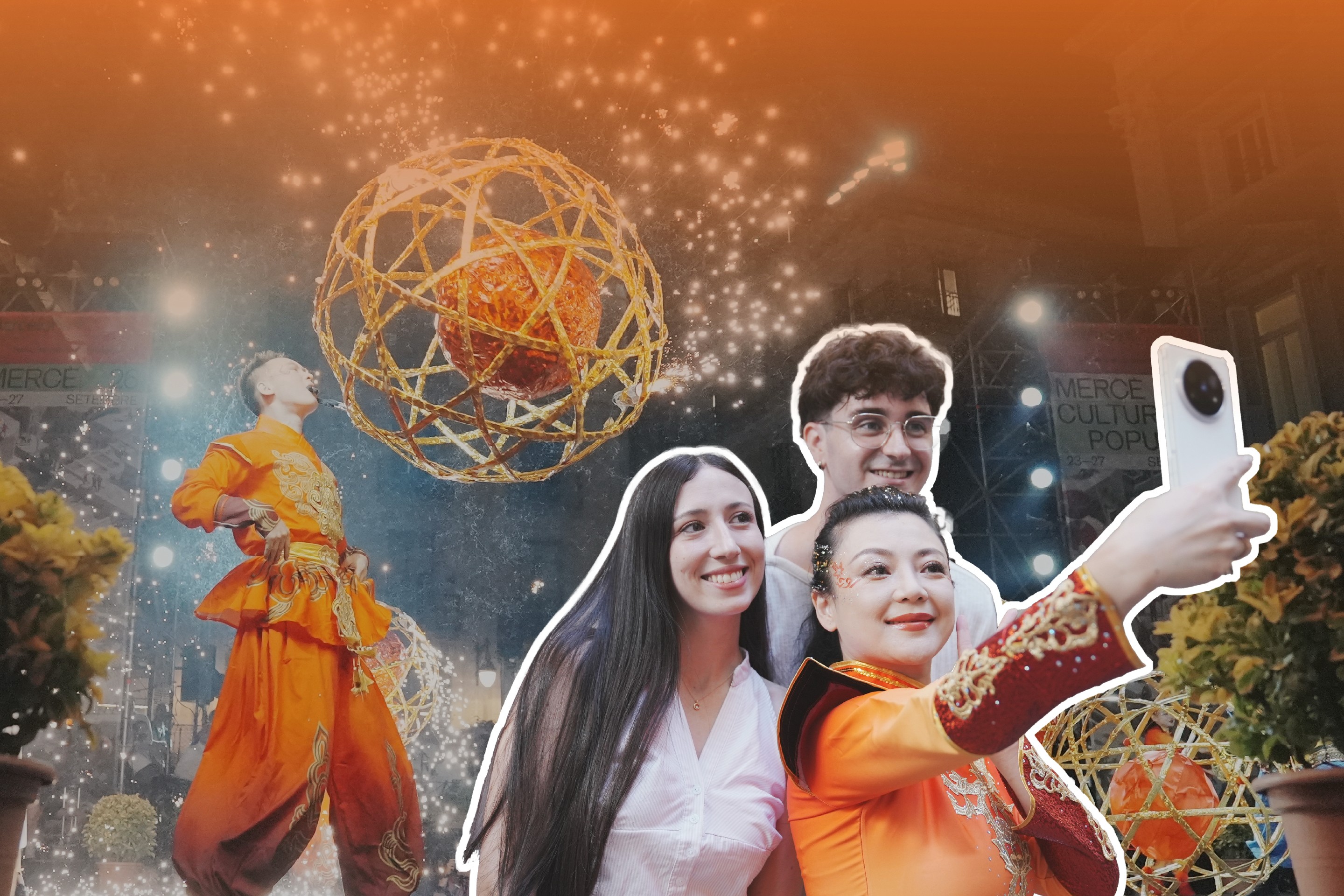 Un spectacle de lanternes de Shanghai illumine une célébration espagnole