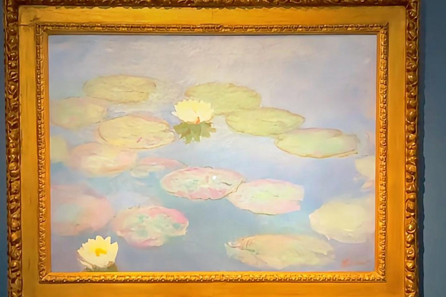 Les Nymphéas de Claude Monet en vente chez Christie's à Shanghai