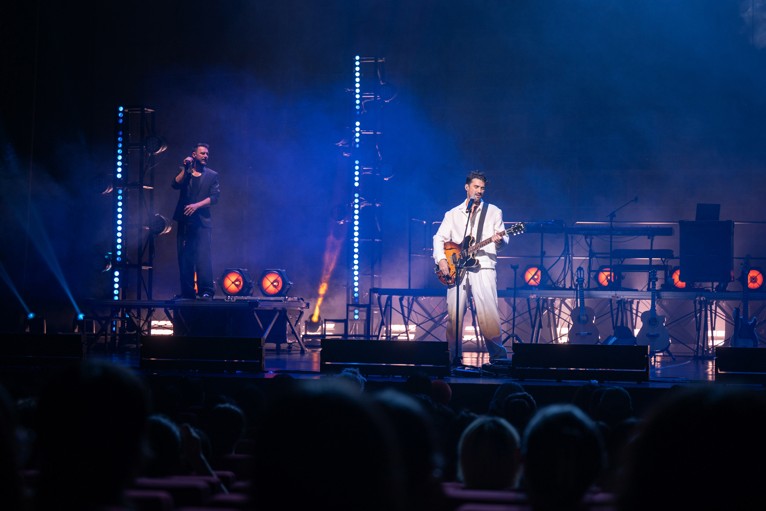 Florent Mothe en concert à Qiantan