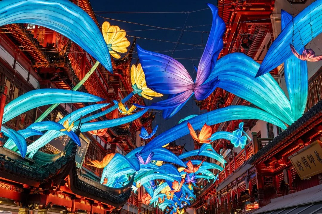 Spectacle lumineux du jardin Yuyuan : 30 ans de rayonnement, un avenir plus brillant