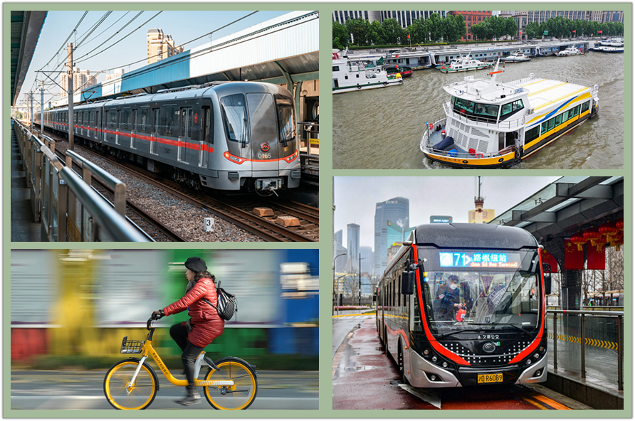 Explorez le système de transport en commun de Shanghai