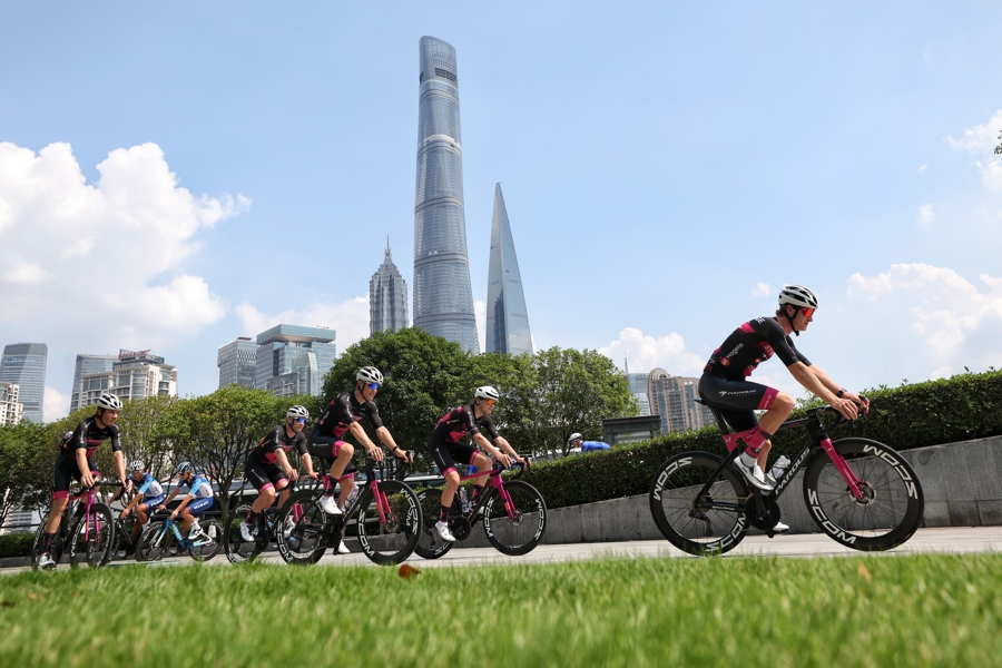 Le Tour de Shanghai・Course de bicyclettes de nouvelles cités 2025 est lancé avec des améliorations notables