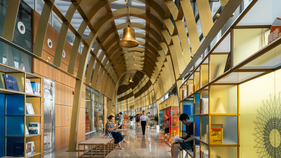 La gare de Shanghai Sud inaugure la toute première « bibliothèque » en gare