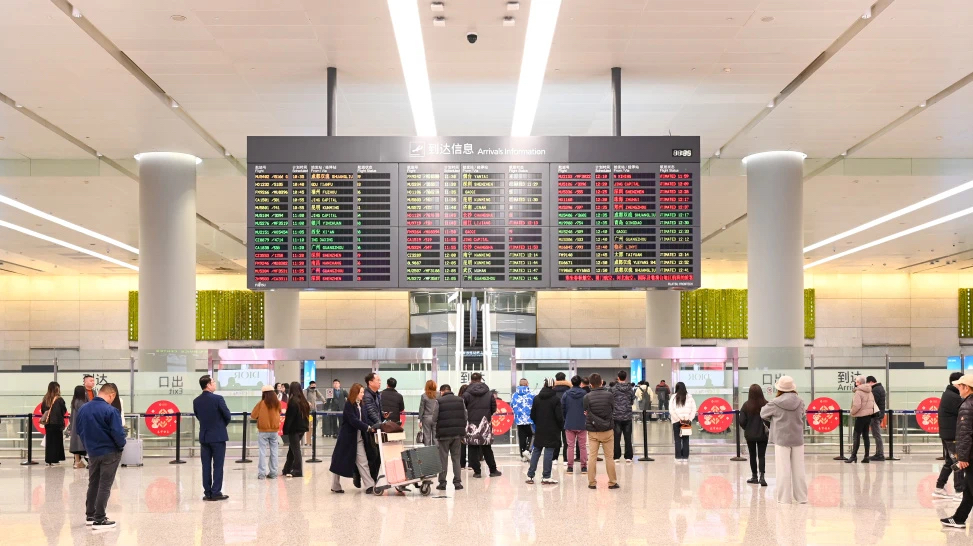 Le trafic de passagers des aéroports de Shanghai a dépassé 410 000 le 3 février